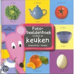 Afbeelding van Simply for kids Fotobeeldenboek rondom de keuken nederlands-engels