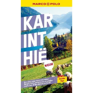 Afbeelding van Marco Polo NL gids - Marco Polo NL Reisgids Karinthië