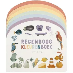 Afbeelding van Little Dutch - Regenboog kleurenboek
