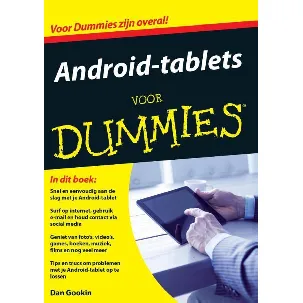 Afbeelding van Android tablets voor Dummies