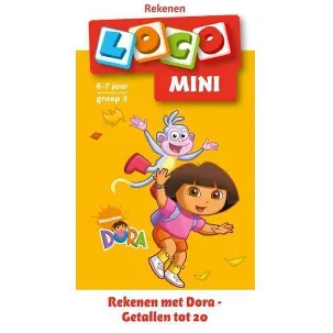 Afbeelding van Mini Loco Rekenen met Dora Getallen tot 20