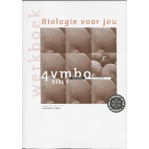 Afbeelding van Biologie voor jou 4 Vmbo KGT Werkboek 1