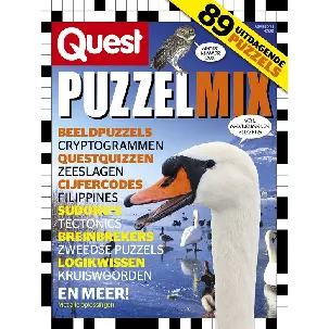Afbeelding van Quest Puzzelmix editie 5 2021 - tijdschrift - puzzelboek