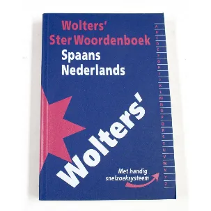 Afbeelding van WOLTERS'STER WDB SPAANS-NEDERLANDS