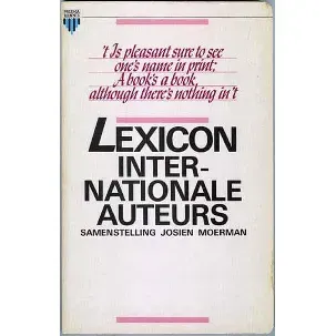 Afbeelding van Lexicon internationale auteurs - Prisma Pocket 2481