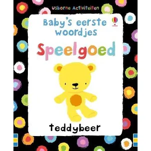 Afbeelding van Usborne activiteitenkaarten: Baby's eerste woordjes Speelgoed