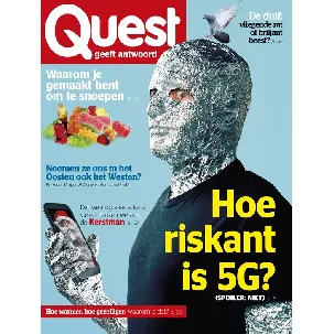 Afbeelding van Quest editie 13 2021 - tijdschrift - 5G netwerk