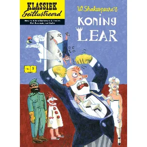 Afbeelding van de tragedie van Koning Lear