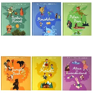 Afbeelding van 6 Grote klassiekers voor de kleintjes - Complete serie - Hardcover