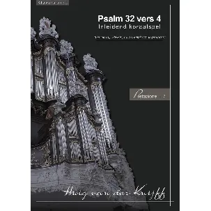 Afbeelding van Huig van der Knijff | Psalm 32 vers 4 - klavar | Martin Muziek