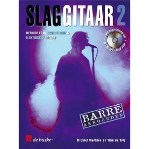 Afbeelding van Slaggitaar Deel 2 (Boek met Cd) (Methode voor akoestische en elektrische gitaar)