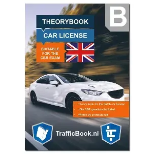 Afbeelding van English Car Driving License B - Car Theory Book 2023