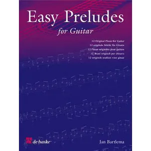 Afbeelding van Easy Preludes for Guitar