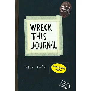 Afbeelding van Wreck this journal - Wreck this journal