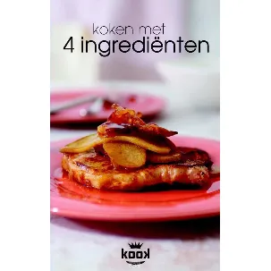Afbeelding van KOOK! - Koken met 4 ingredienten