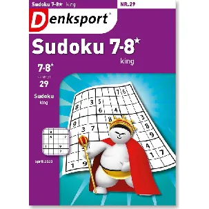 Afbeelding van Denksport Puzzelboek Sudoku 7-8* king, editie 29