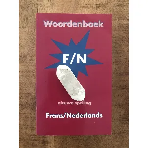 Afbeelding van Woordenboek Frans - Nederlands