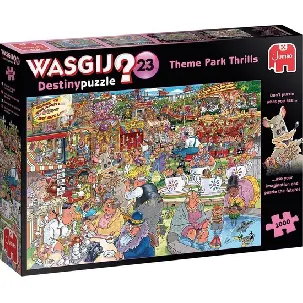 Afbeelding van Wasgij Destiny 23 Spektakel in het Pretpark puzzel - 1000 stukjes