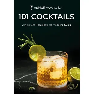 Afbeelding van 101 Cocktails Boek - Beste Cadeau - Meer dan 100 cocktail recepten - Snel - Makkelijk en Lekker Voor een perfecte avond - Makkelijke recepten - Cocktailset - Mixdrank - Cocktail accessoires - Recepten