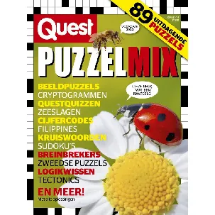 Afbeelding van Quest Puzzelmix editie 1 2022 - tijdschrift - puzzelboek