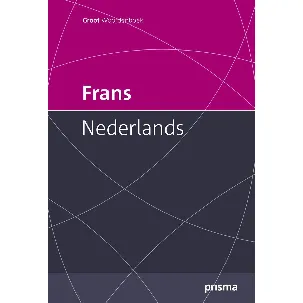Afbeelding van Prisma groot woordenboek Frans-Nederlands