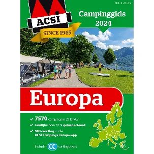 Afbeelding van ACSI Campinggids - ACSI Campinggids Europa 2024
