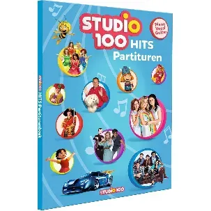 Afbeelding van Studio 100 hits – partiturenboek – piano, vocal & guitar