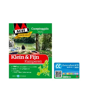 Afbeelding van ACSI Campinggids - Klein & Fijn Kamperen 2023