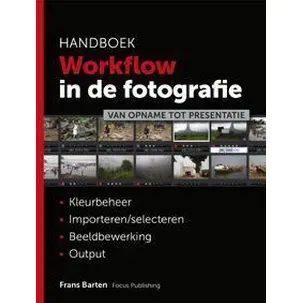 Afbeelding van Handboek workflow in de fotografie