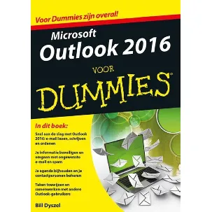 Afbeelding van Voor Dummies - Microsoft Outlook 2016 voor Dummies