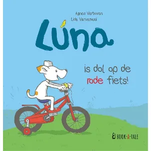 Afbeelding van Luna - Luna is dol op de rode fiets!