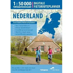 Afbeelding van Digitale fietsrouteplanner (4 dvd's) / Nederland