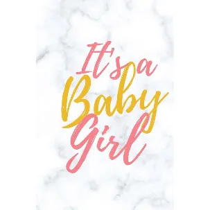 Afbeelding van Babyshower gastenboek It's a baby girl