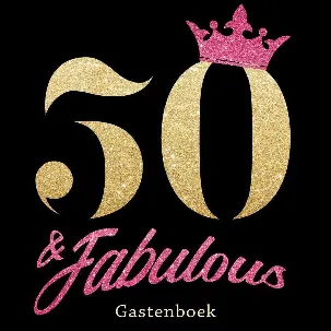 Afbeelding van 50 & Fabulous - Gelukkige 50e Verjaardag Gastenboek 1970 Geboren