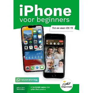 Afbeelding van iPhone boek voor beginners – tot en met iOS 15 – in kleur