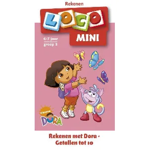 Afbeelding van Mini Loco Rekenen met Dora Getallen tot 10