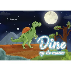 Afbeelding van Dino op de maan