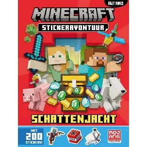 Afbeelding van Minecraft stickerboek - Op schattenjacht!