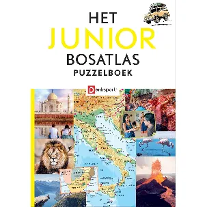 Afbeelding van Denksport - Het Junior Bosatlas Puzzelboek