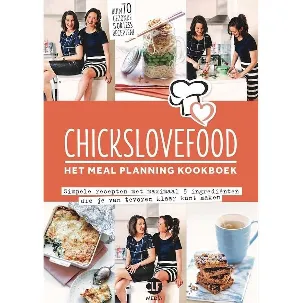 Afbeelding van Chickslovefood 3 - Chickslovefood: Het meal planning-kookboek