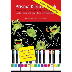 Afbeelding van Prisma Kleurmuziek Liedjes voor het jonge kind