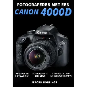 Afbeelding van Fotograferen met een Canon 4000D