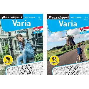 Afbeelding van Puzzelsport - Puzzelboekenset - Varia 2* & Varia 3* - Nr.1