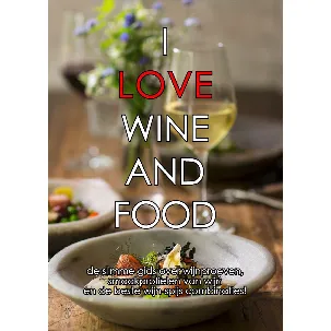 Afbeelding van Wijngids I love wine and food