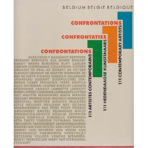 Afbeelding van Confrontatie.100 hedendaagse belg.k
