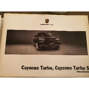 Afbeelding van Origineel Instructieboekje Porsche Cayenne Turbo & Turbo S - 2007 2008 2009 2010 - Handleiding - PCM - Porsche Communication Management systeem - Navigatie