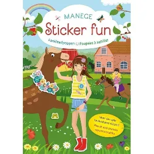 Afbeelding van Manege Sticker Fun - Aankleedpoppen / Manege Sticker Fun - Poupées à habiller