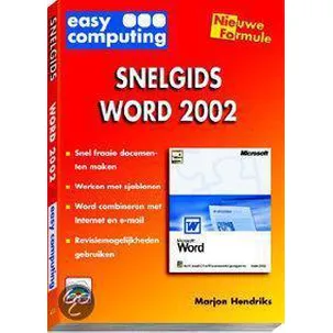 Afbeelding van Snelgids Word 2002