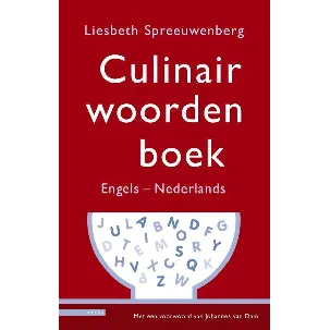 Afbeelding van Culinair Woordenboek Engels-Nederlands