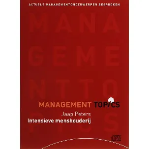 Afbeelding van Management topics / Intensieve menshouderij (luisterboek)